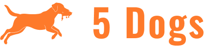 5 dogs